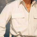 Ernesto Army Shirt (Ivory)
