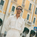 Ernesto Army Shirt (Ivory)