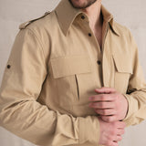 Ernesto Army Shirt (Sand)