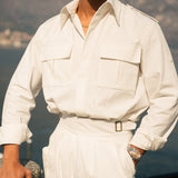 Ernesto Army Shirt (Ivory)