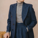 Walton Blazer (Blue Henringbone)