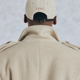 Albert Logo Twill Cap (Oatmeal)