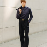 Portobello Pants (Navy Wool)