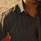 Santiago Pattern Shirt (Black)