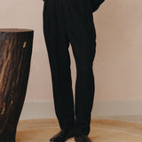 Ernesto Combat Gurkha Pants (Black Flannel)