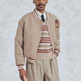 Albert Varsity Jacket (Herringbone)
