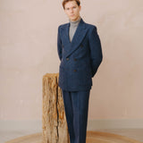 Walton Blazer (Blue Henringbone)