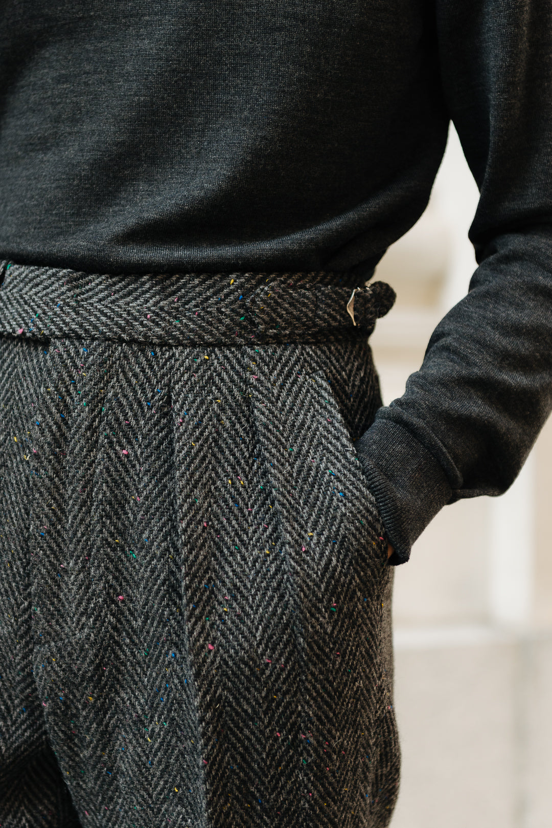 お歳暮 のし Ascot Pants (Charcoal) – Albert Clothing パンツ