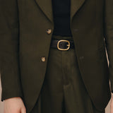Portobello Blazer (Green Wool)