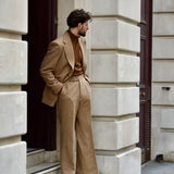 Kent Pants (Camel Herringbone)