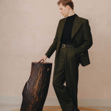 Portobello Pants (Green Wool)