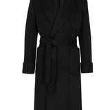 Tokyo Robe (Black Mongolian Wool)