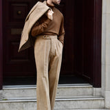 Kent Pants (Camel Herringbone)