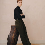 Portobello Pants (Green Wool)