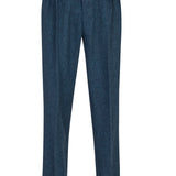 Walton Pants (Blue Heringbone)