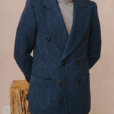 Walton Blazer (Blue Henringbone)