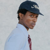 Albert Logo Twill Cap (Navy)