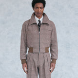 Enson Raglan Jacket (Plaid)