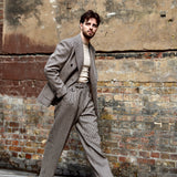 Walton Pants (Brown Houndstooth)