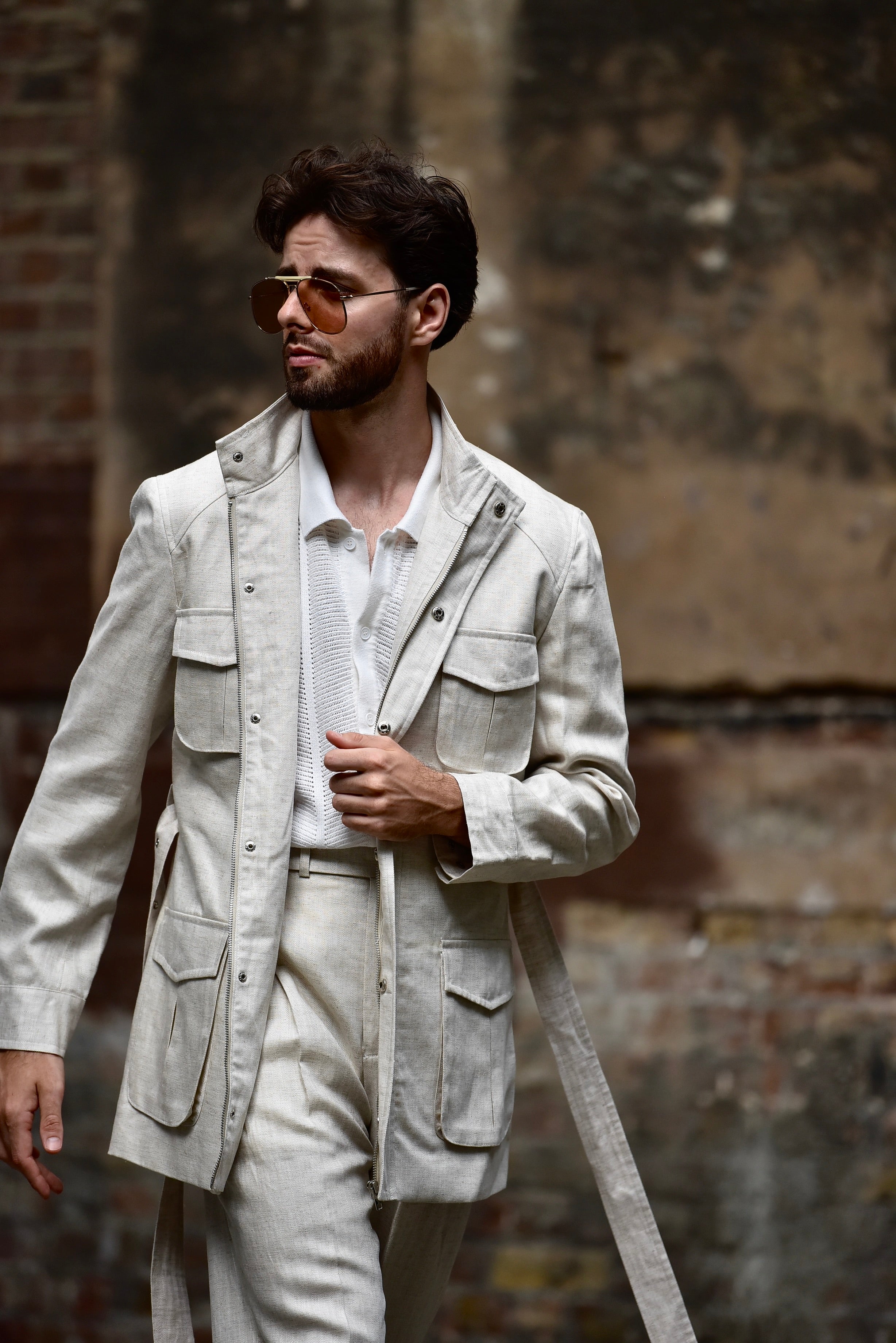 Safari Jacket Safari Chic Dress Safari Chic Belted Trench Coat