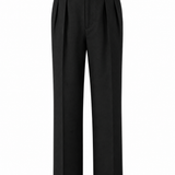 Harrington Pants (Black Wool)