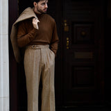 Kent Pants (Camel Herringbone)