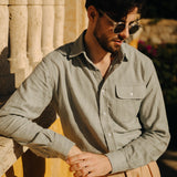 Santiago Pattern Shirt (Powder Blue)