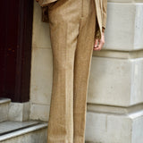 Kent Pants (Camel Herringbone)