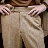 Kent Pants (Camel Herringbone)