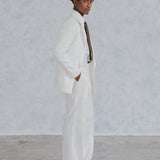 Manhattan DB Blazer (Ivory Linen)