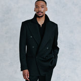 Manhattan DB Blazer (Black Twill)