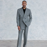 Walton Pants (Grey Houndstooth)