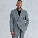 Walton Blazer (Grey Houndstooth)