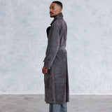 Midori Suede Trench Coat