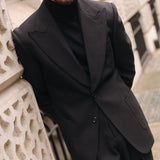 Portobello Blazer (Black Wool)