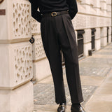 Portobello Pants (Black Wool)