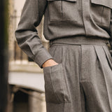 Ernesto Combat Gurkha Pants (Grey Flannel)