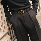 Portobello Pants (Black Wool)