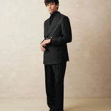 Harrington DB Blazer (Black Wool)