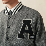 Albert Varsity Jacket (Herringbone)