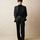 Harrington DB Blazer (Black Wool)