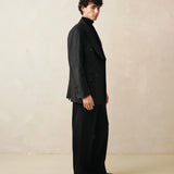 Harrington Pants (Black Wool)
