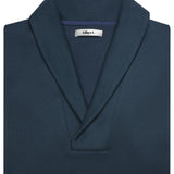 Shawl Pullover Shirt (Navy)
