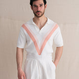 Lucca Knitted Polo (pink)