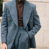 Basel Blazer (Light Blue)