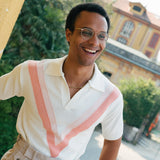 Lucca Knitted Polo (pink)