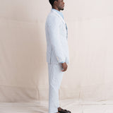 Seville Seersucker DB Blazer (Blue)