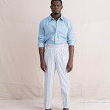 Seville Seersucker Gurkha Pants (Blue)