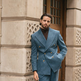 Basel Blazer (Light Blue)