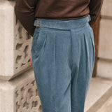 Basel Gurkha Pants (Light Blue)